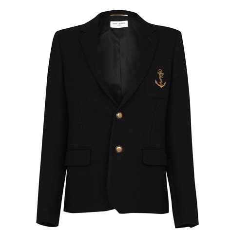 ysl blazer women.